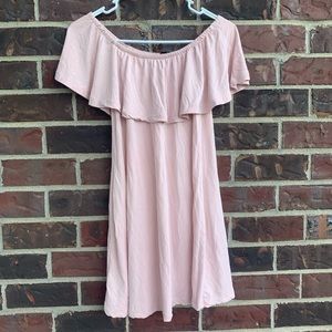 Rue 21 XS Pastel Pink Strapless Dress